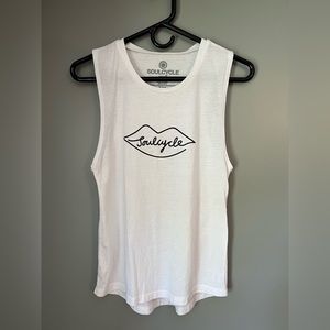 Soul Cycle White Tank - size (S)